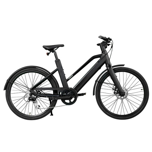 Keskin EBike cBike1 City E-Bike 26 Inch, Cbike1v matt schwarz profilansicht 1080x1080