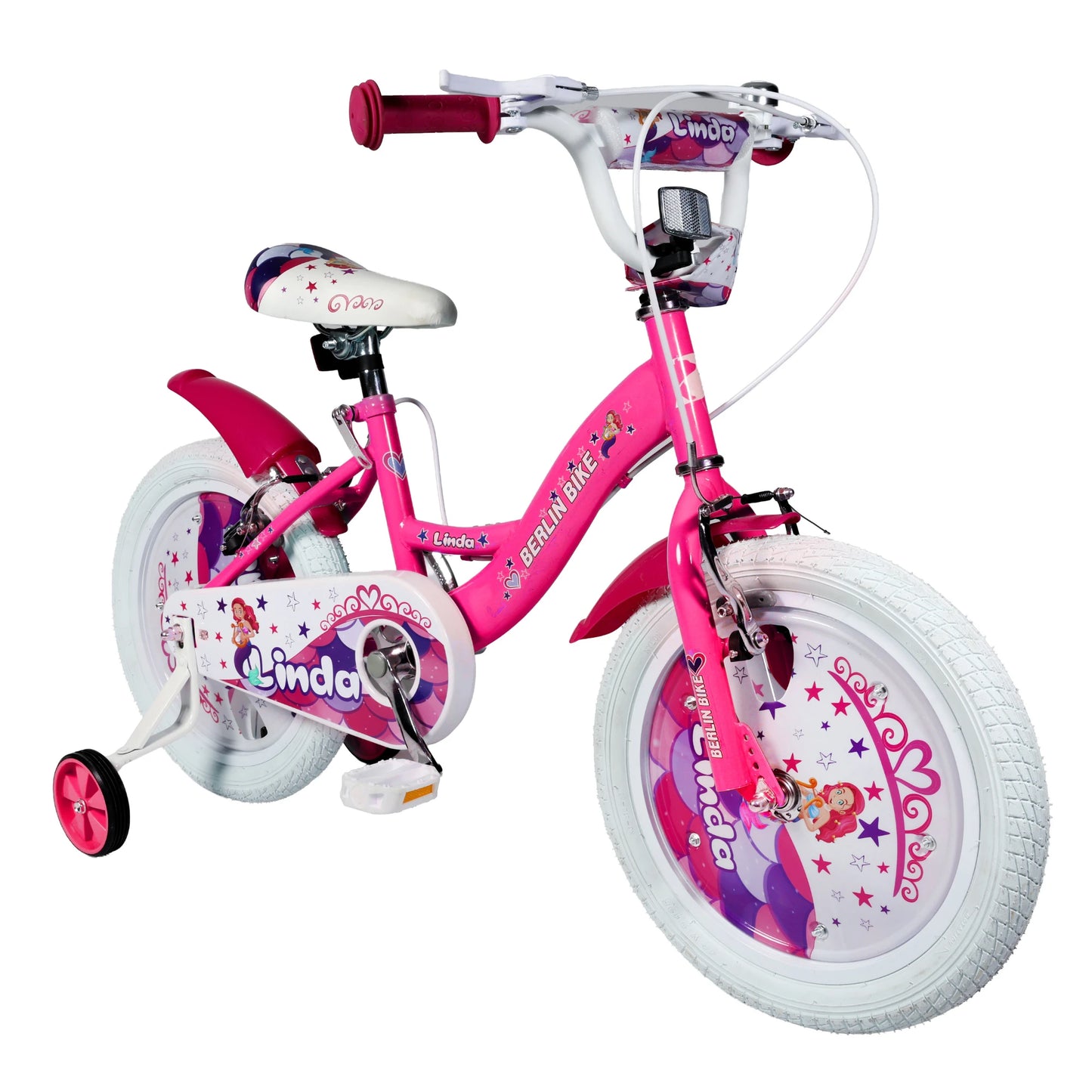 Berlin Bike Linda Kids Bike 16 Inch, 5