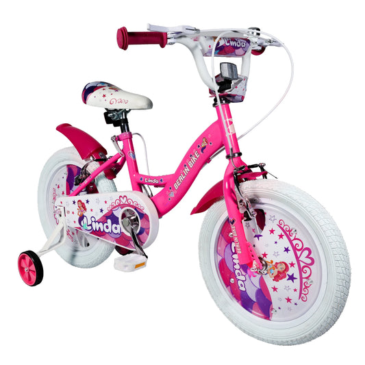 Berlin Bike Linda Kids Bike 16 Inch, 5