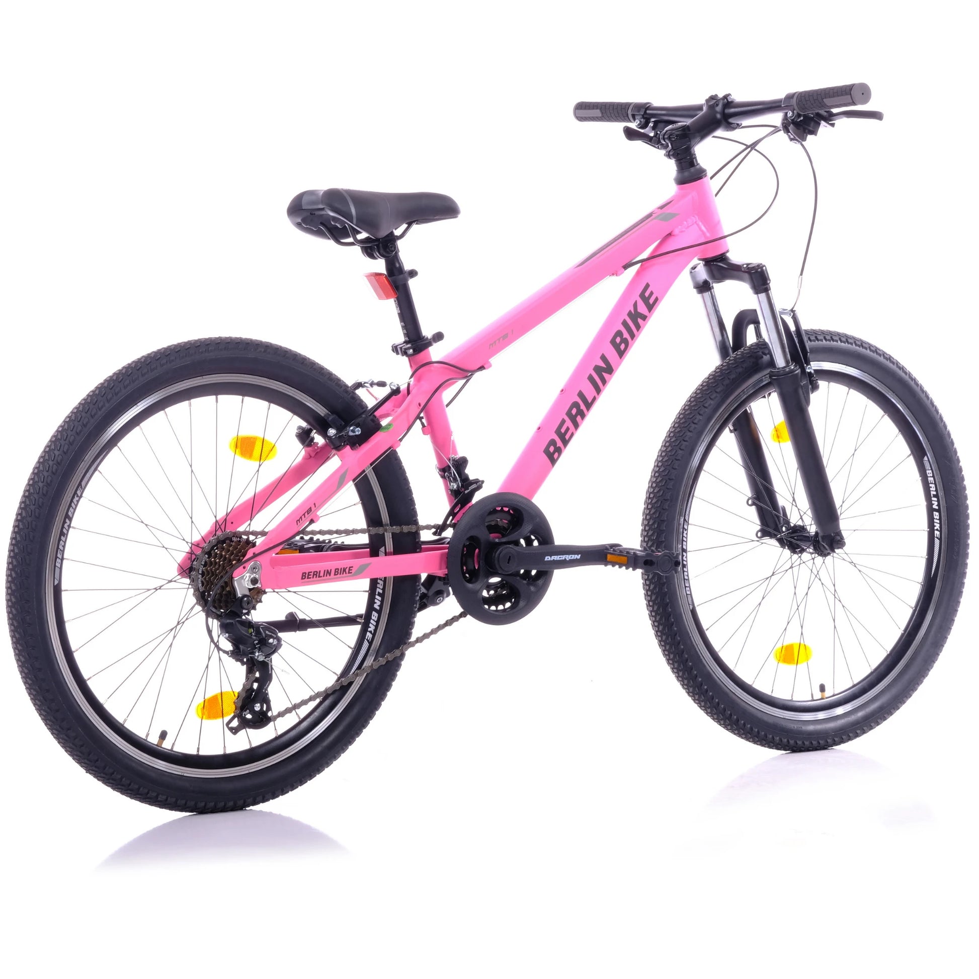 Berlin Bike MTB1 Youth Mountain Bike 24 Inch, Zoll rosa 45grad rueckansicht 1080x1080