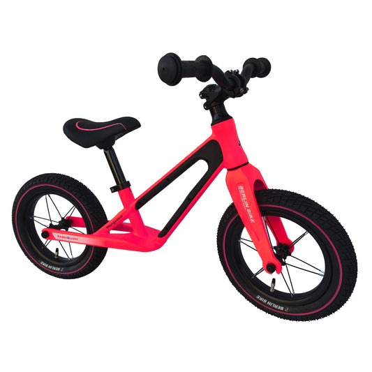 Berlin Bike Raddy Laffy Balance Bike 12 Inch, 12zoll rosa magnesium superleicht 45grad frontansicht 2000px 2000px