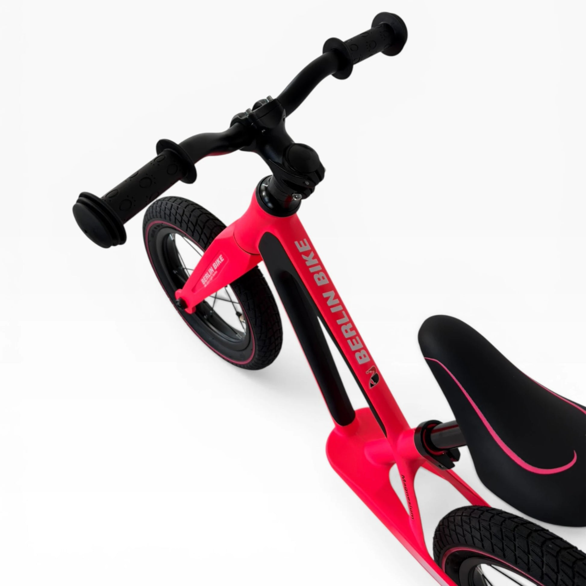 Berlin Bike Raddy Laffy Balance Bike 12 Inch, 12zoll rosa magnesium superleicht top view 2000px 2000px