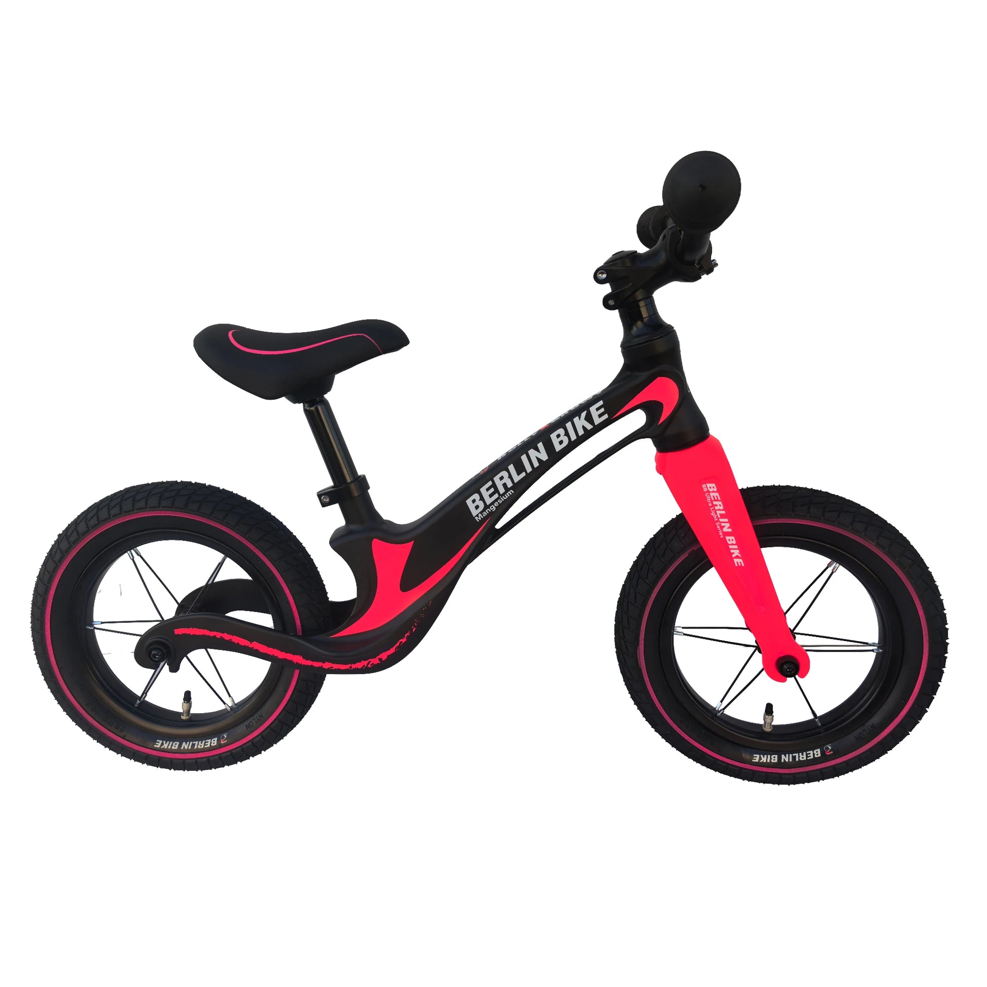 Berlin Bike Rolly Growy Balance Bike 12 Inch, 12zoll rosa magnesium superleicht seitenansicht 1080x1080