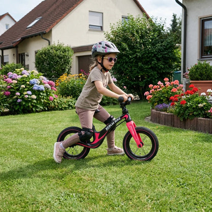 Berlin Bike Rolly Growy Balance Bike 12 Inch, Zoll rosa