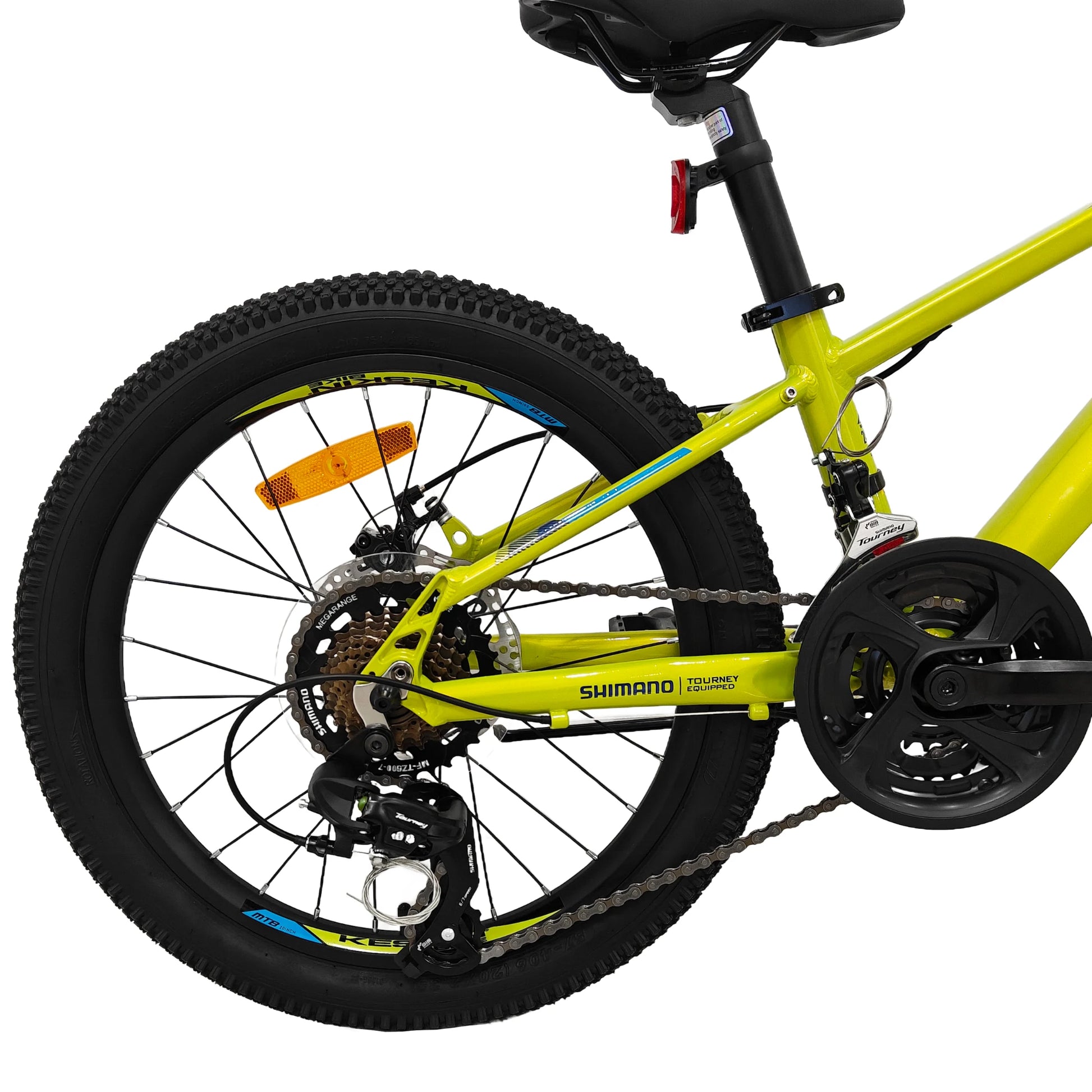 Keskin Bike MTB1 Kinderfahrrad 20 Zoll, Neon green antrieb kassette kette 1080x1080