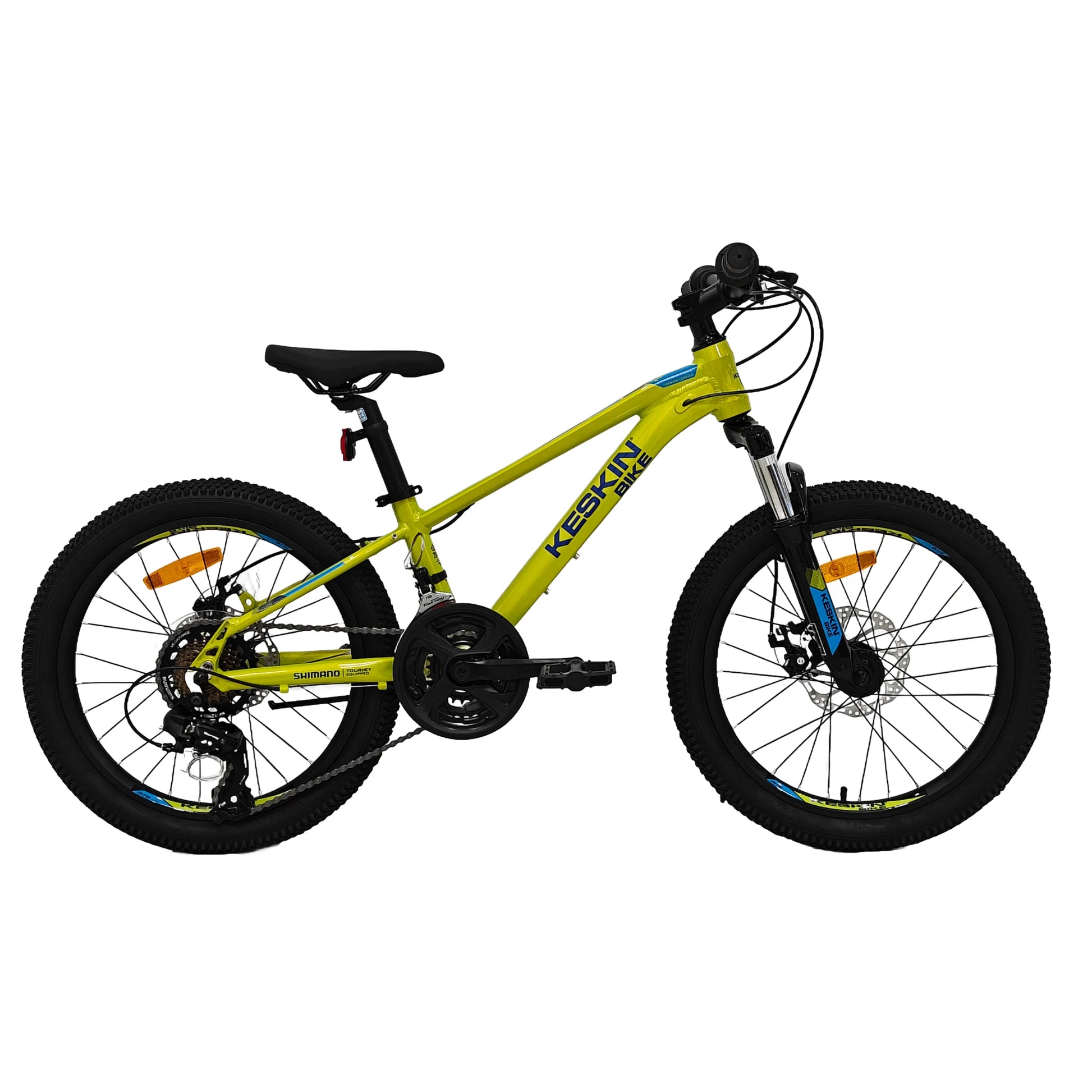 Keskin Bike MTB1 Kinderfahrrad 20 Zoll, Neon green seitenansicht rechts 1080x1080
