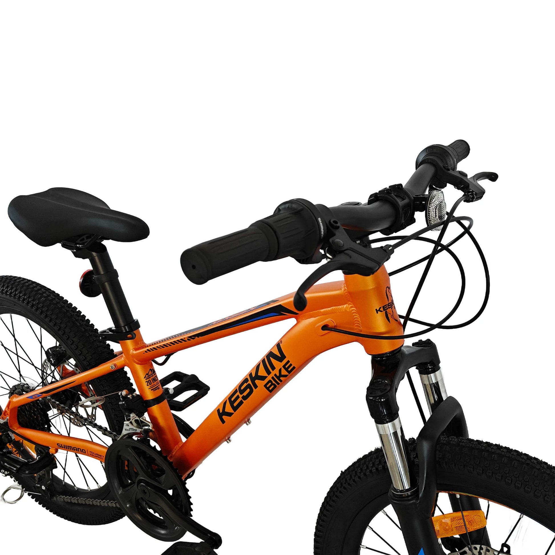 Keskin Bike MTB1 Kinderfahrrad 20 Zoll, Orange oben rechts ansicht 1080x1080