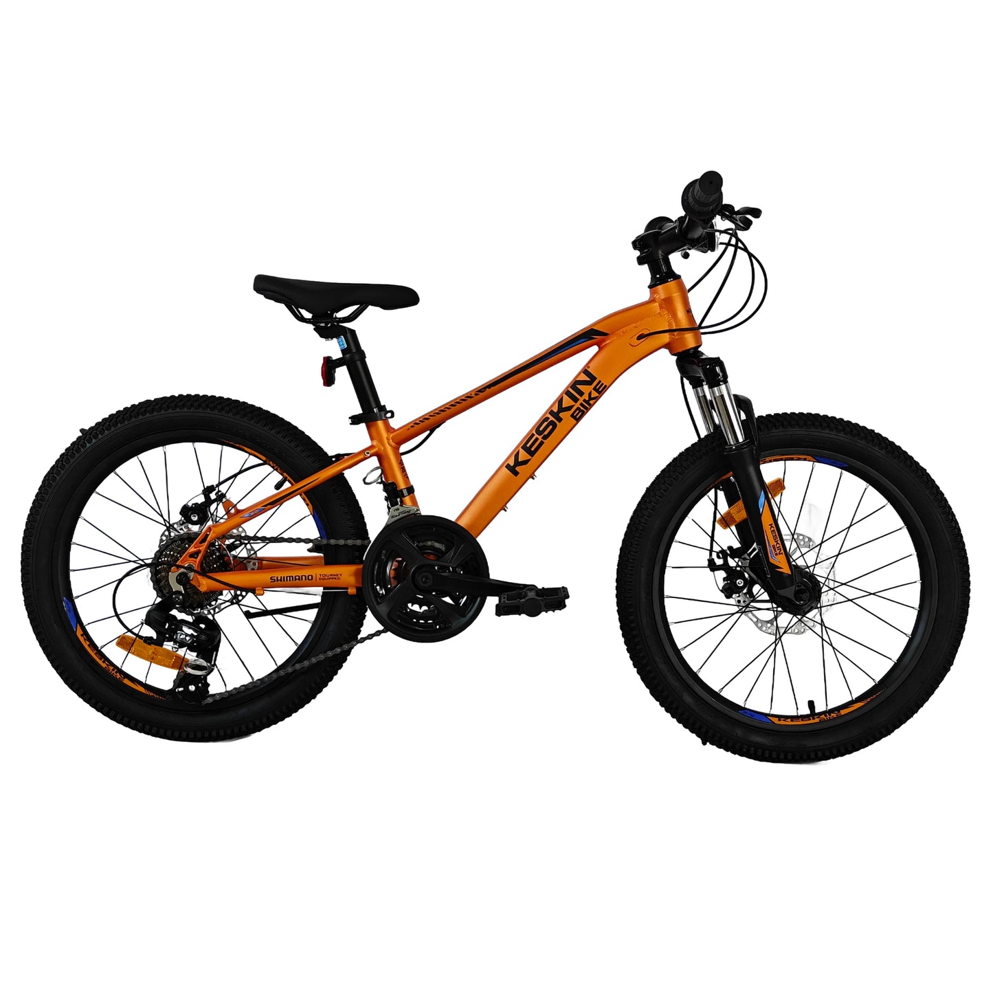 Keskin Bike MTB1 Kinderfahrrad 20 Zoll, Orange seitenansicht links 1080x1080
