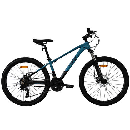 Keskin EBike MTB1 Mountain Bike, 26 29 zoll blau seitenansicht rechts 1080x1080