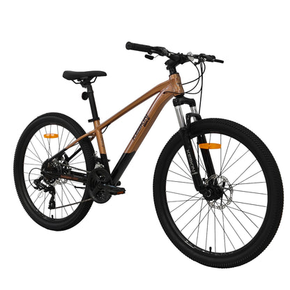 Keskin EBike MTB1 Mountain Bike, 26 29 zoll bronze 45grad frontansicht 1080x1080