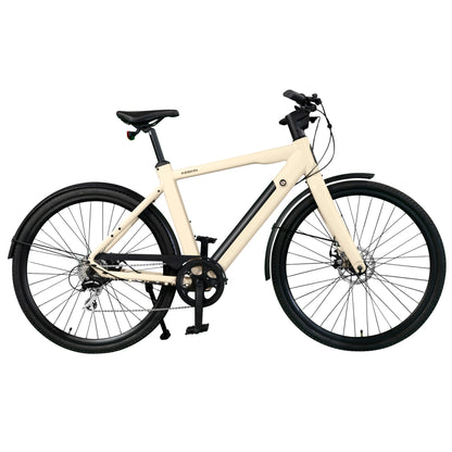 Keskin EBike cBike1 City E-Bike 28 Inch, Matt sand profilansicht 1080x1080