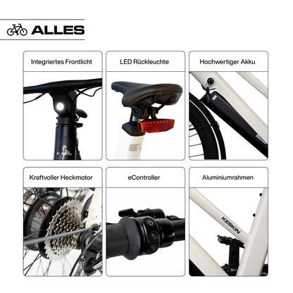 Keskin EBike cBike1 City E-Bike 26 Inch, Cbike1v matt sand detailfotos 1080x1080